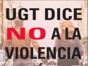 UGT dice NO a la violencia de género niunamenos