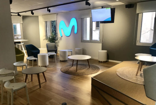 Vuelta a la normalidad en tiendas Movistar