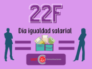 22 Febrero día de la igualdad salarial