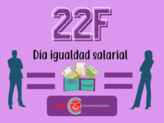 22 Febrero día de la igualdad salarial