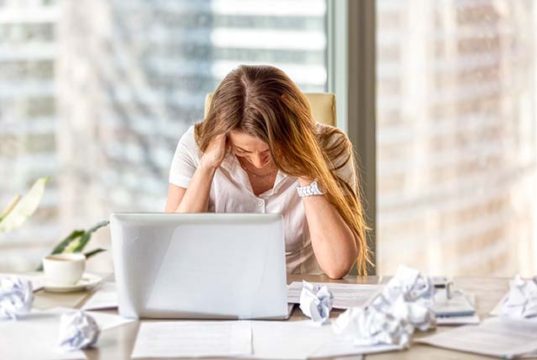 desmotivación en comercial