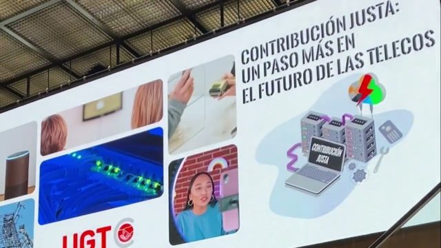 Hall Jornada Contribución Justa UGT Contribución justa